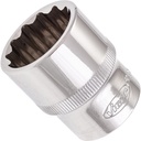 Socket 1/2 in. 23 mm V7512-23, VIGOR