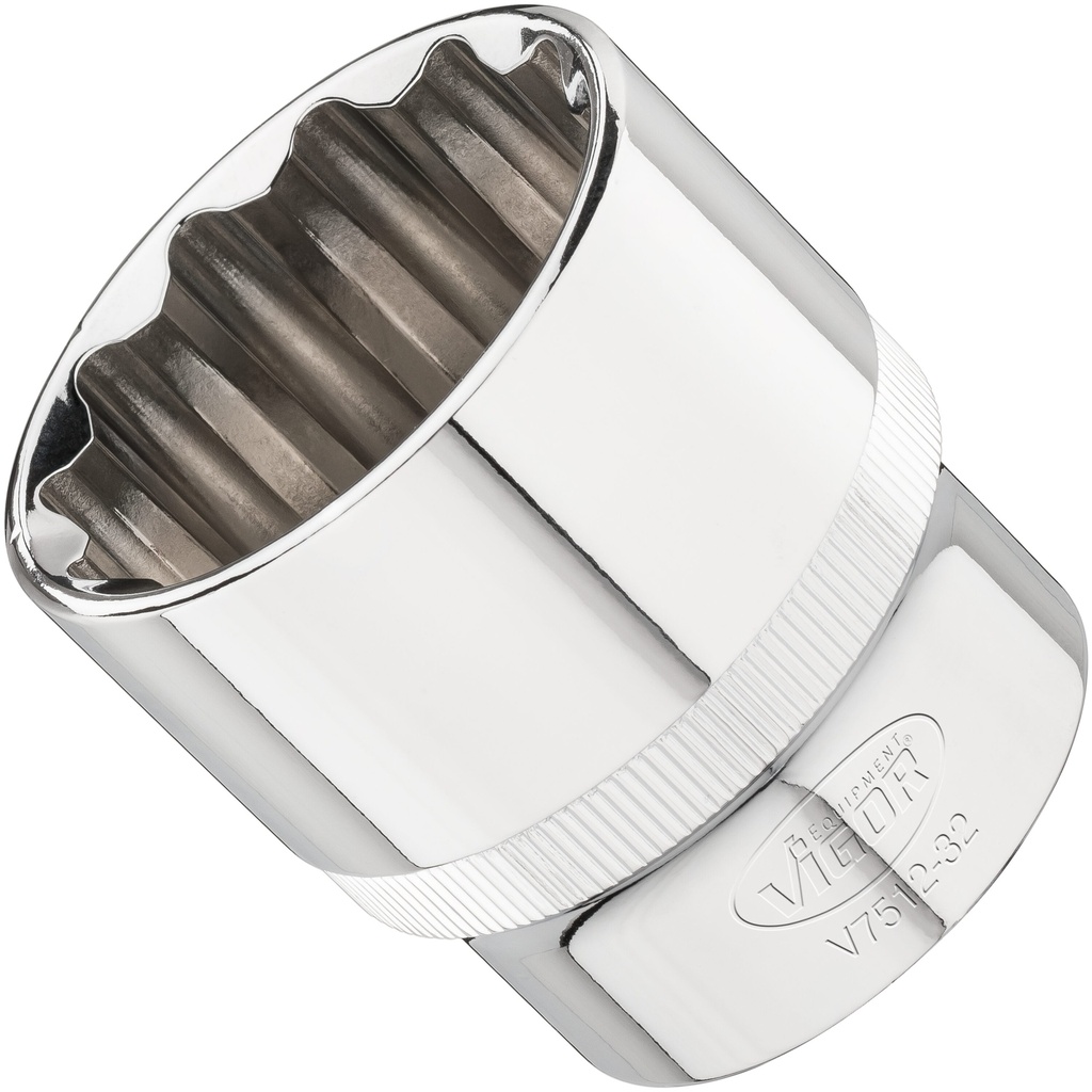 Socket 1/2 in. 32 mm V7512-32, VIGOR