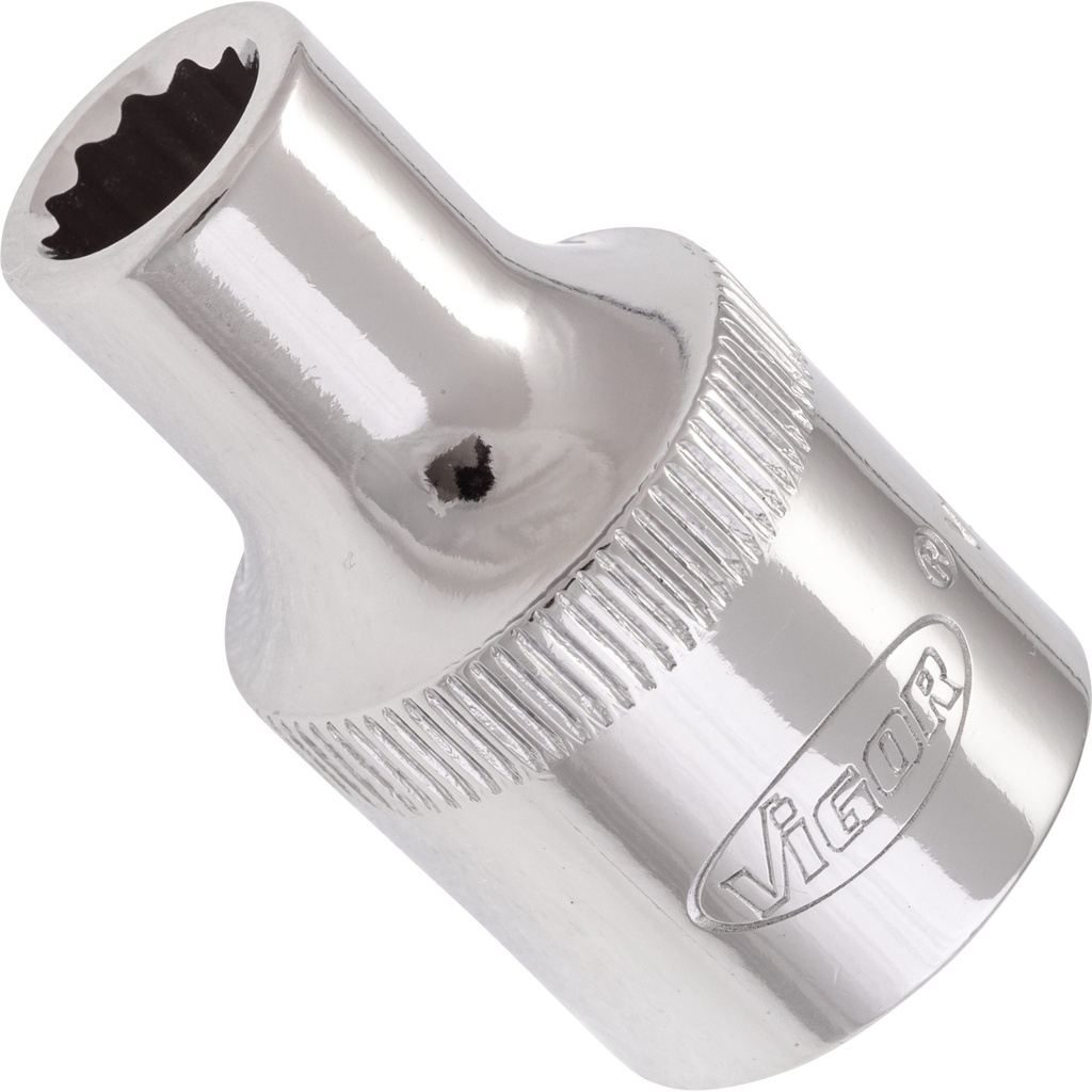 Socket 1/2 in. 8 mm V7512-8, VIGOR