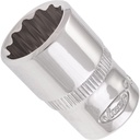 Socket 1/4 in. 12 mm V7514-12, VIGOR