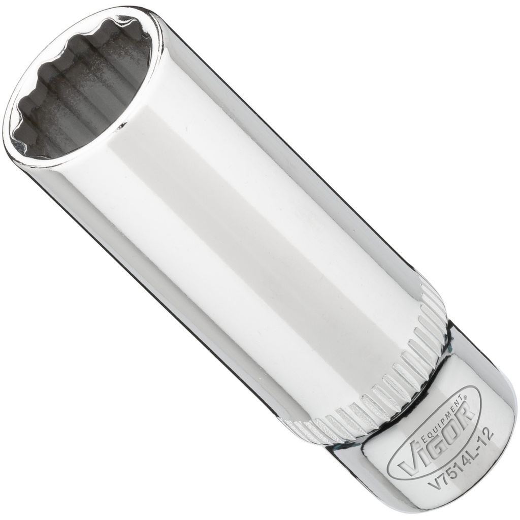 Ilga galvutė 12 mm, 1/4 col. V7514L-12, VIGOR