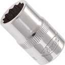 Dvylikakampė galvutė 11 mm, 3/8 col., V7538-11, VIGOR
