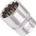 Bi-Hex Socket 19 mm, 3/8 in., V7538-19, VIGOR