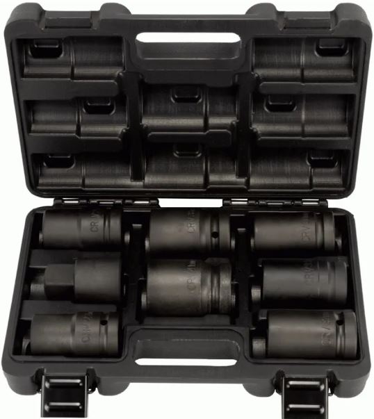 [40328] [40328] 1/2" Prailgintų smūginių galvučių rinkinys 8vnt.