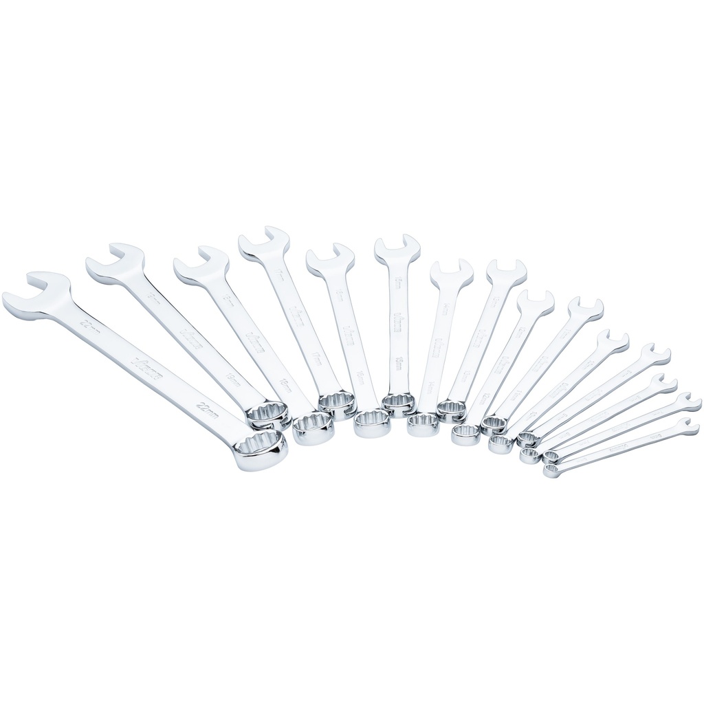 Combination wrench set (V7740/15, VIGOR)