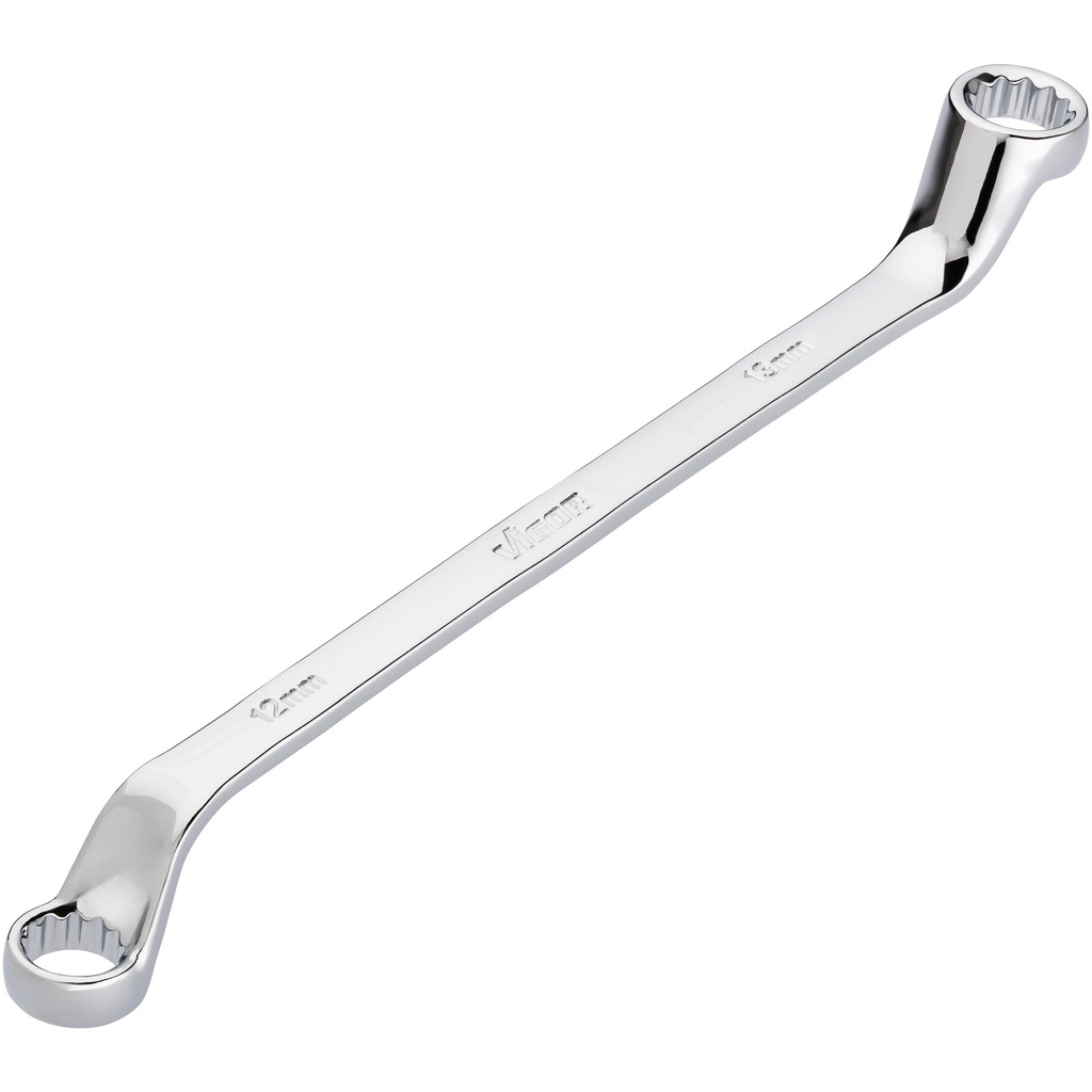 Double box-end wrench V7750-12X13, VIGOR