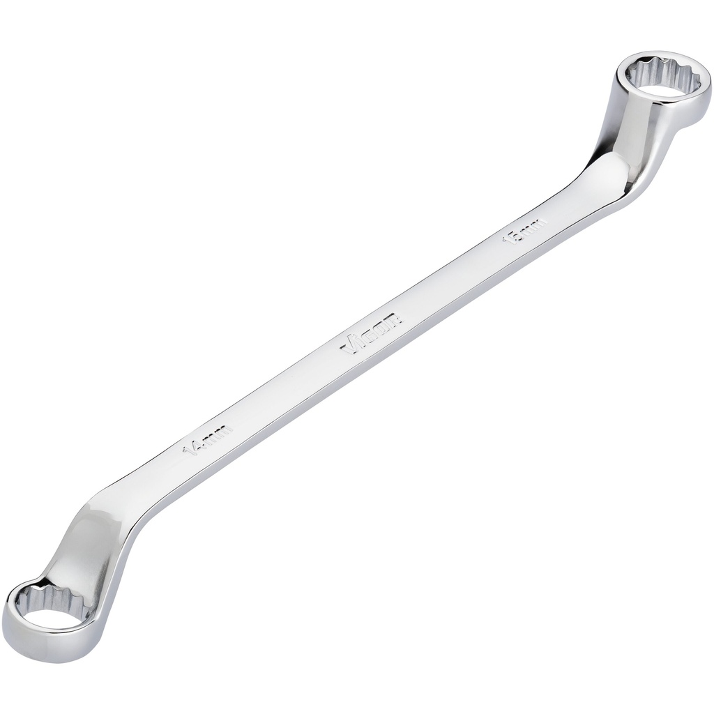 Double box-end wrench V7750-14X15, VIGOR