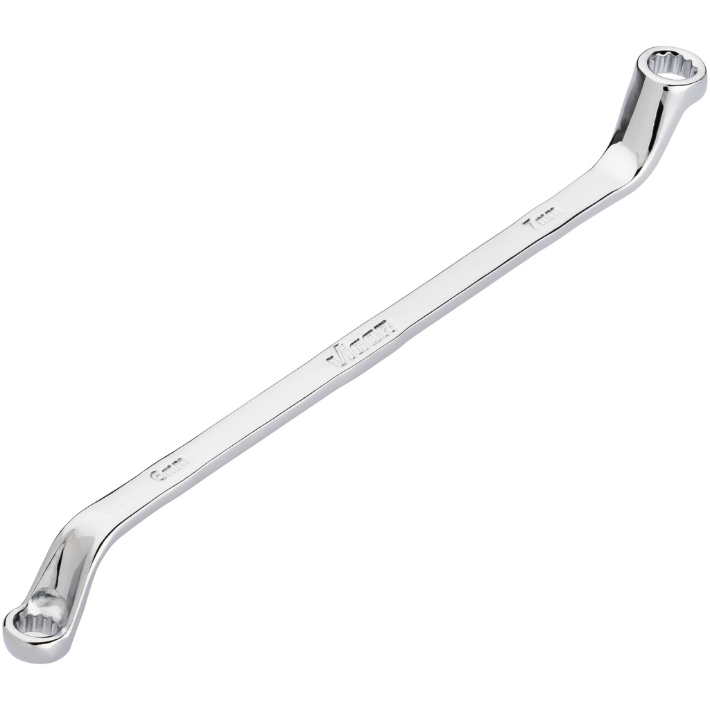 Double box-end wrench V7750-6X7, VIGOR