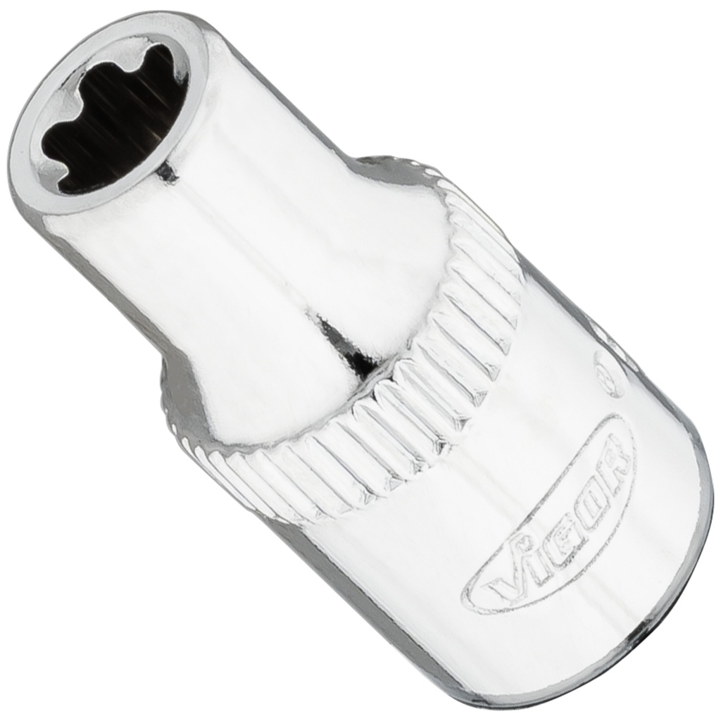 E-TORX Plus socket 1/4 E6+ (V7920-EP6, VIGOR)