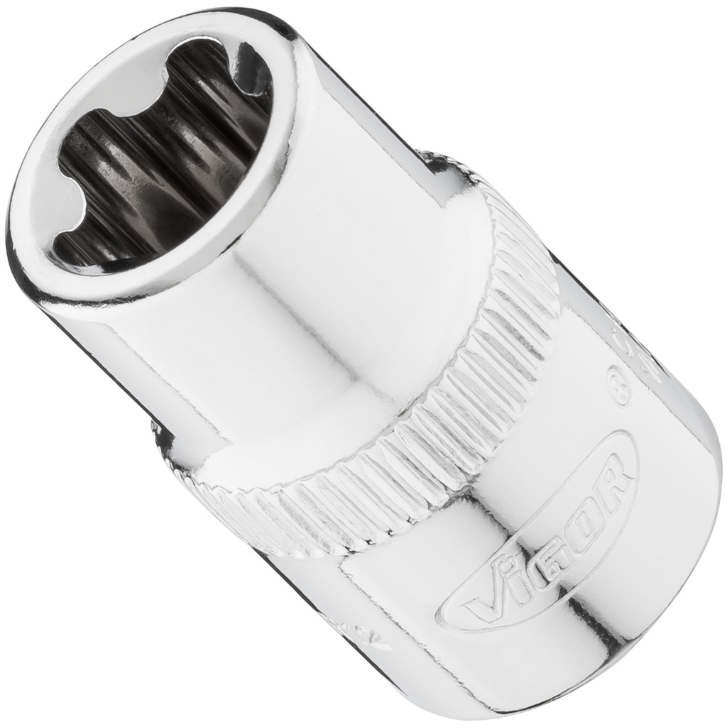 E-TORX Plus socket 3/8 E12+ (V7920-EPR12, VIGOR)