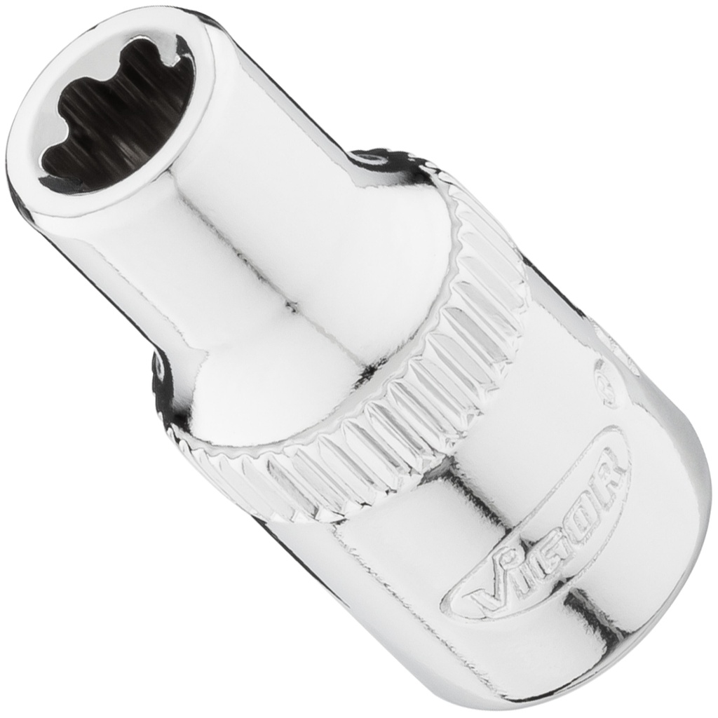 E-TORX Plus socket 1/4 E6+ (V7920-EPR6, VIGOR)