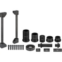 Expansion set universal press frame for commercial vehicles 70 tonnes for king pins and fixing bolts V8666, VIGOR
