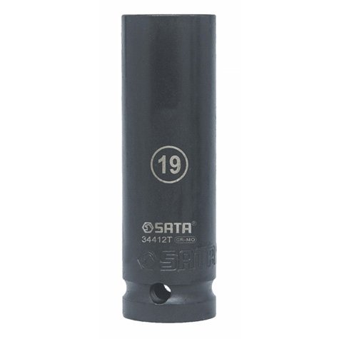 ⬡ 1/2" Prailginta smūginė galvutė (plonasienė) 26mm (S34419T, SATA)