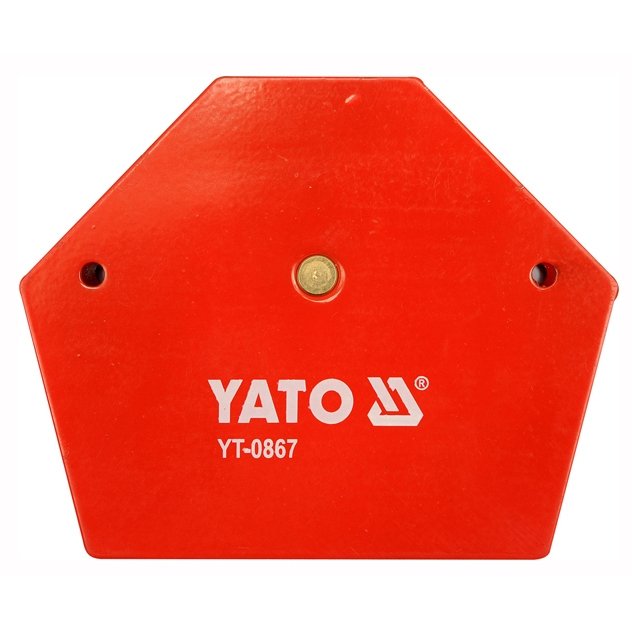 ⬡ Magnetinis suvirinimo laikiklis 111x136x24 mm (YT0867, YATO)