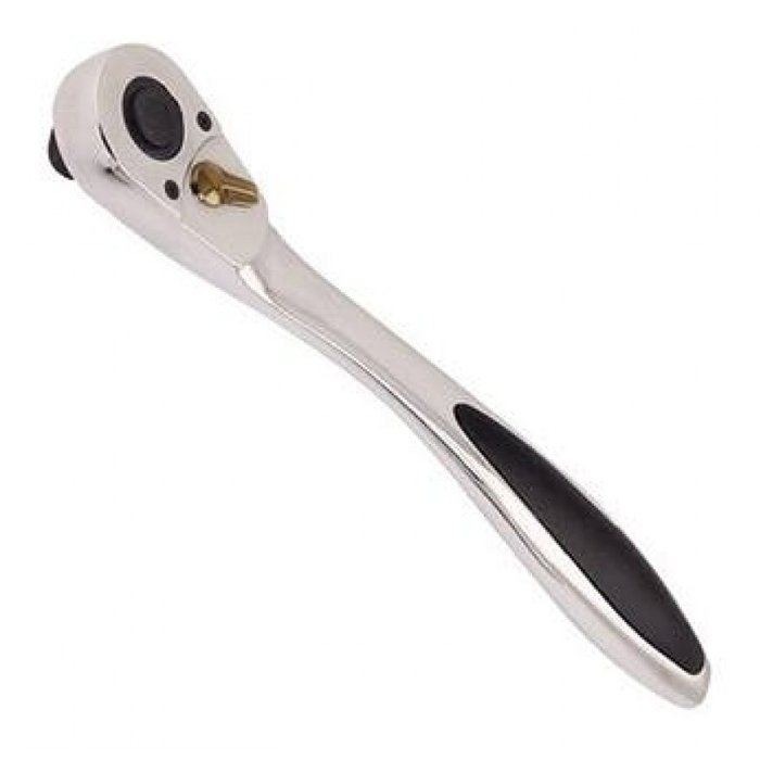 ⬡ 3/8" Dr. Heavy duty offset quick-release teardrop ratchet, L=217mm (S12970, SATA)