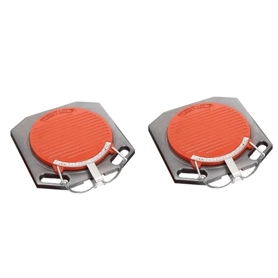 ⬡ Raudonų pasukimo platformų rinkinys (2 vnt.) (PLFS50RT, PULI)