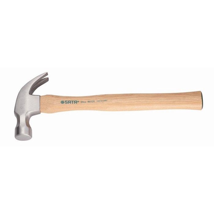 ⬡ Hickory claw hammer 0.567kg, L=330mm (S92324, SATA)