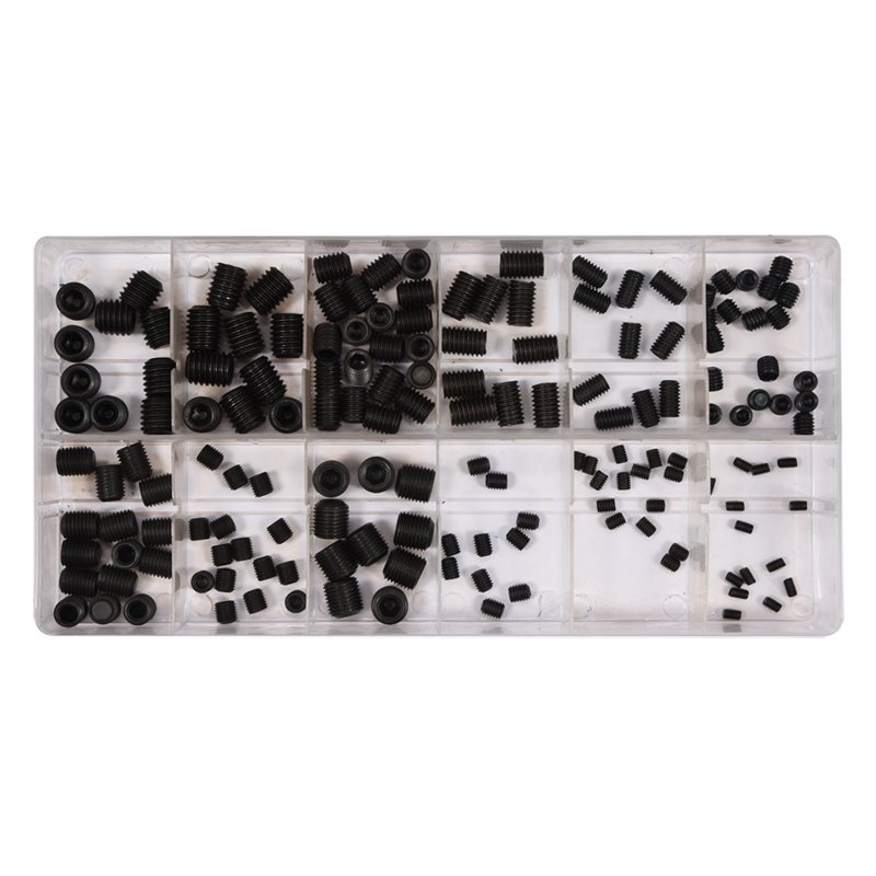 ⬡ Socket head cap screw set HEX 160 pcs (YT06777, YATO)