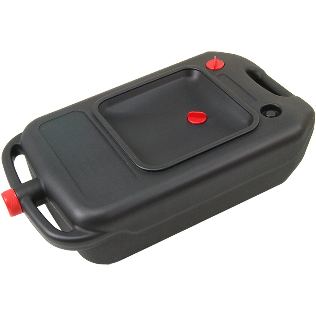 ⬡ Oil drain pan & recycling container 10l (AT2055, ELLIENT TOOLS)