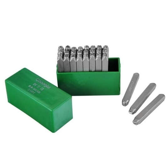 ⬡ Raidžių žymeklių komplektas 4 mm, 26vnt. (CL800104, CHANGLU TOOLS)