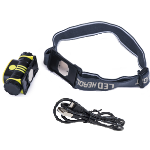 ⬡ COB rechargeable detachable head lamp with sensor (ZF6544J, NINGBO BRIGHT)