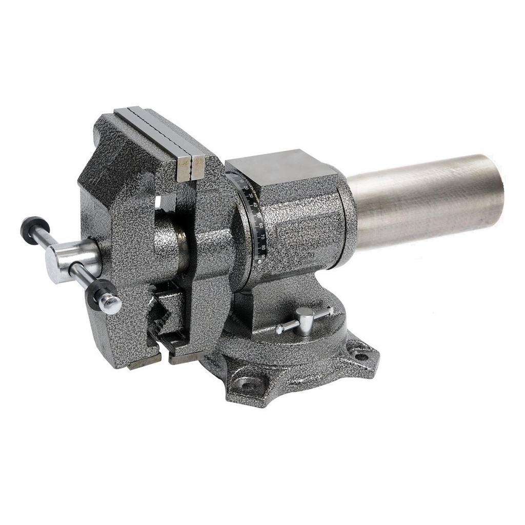 ⬡ Multi-function swivel base bench vice Jaw width 100mm. Weight 10kg (LTD004L)