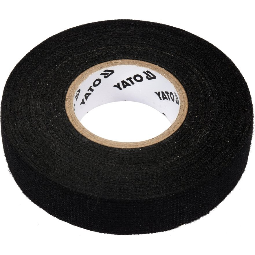 ⬡ Insulation textile tape 19mm x 15m (YT81500, YATO)
