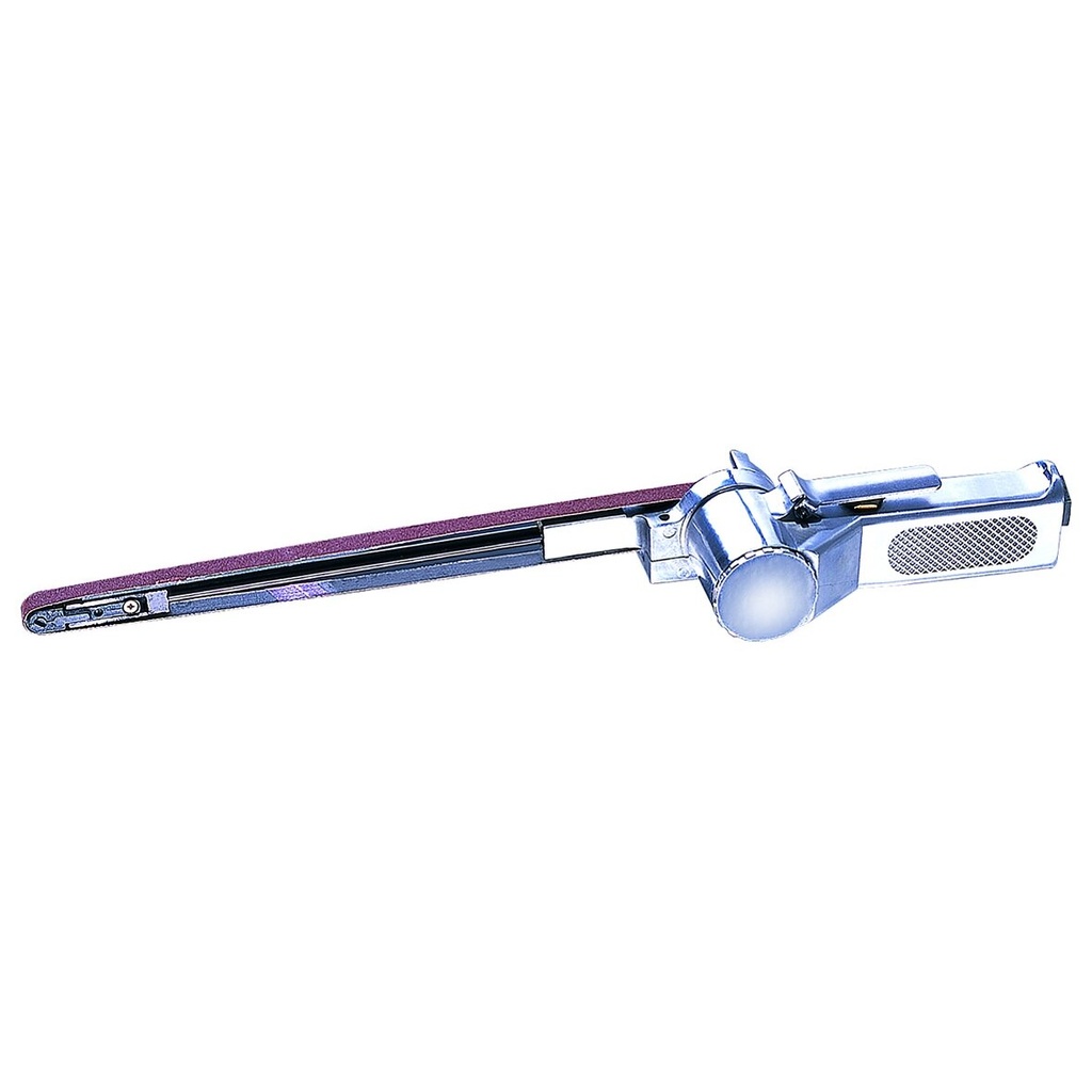 ⬡ Ilgo siekio pneumatinis juostinis šlifuoklis 10x600 mm (AT480L, HYMAIR)