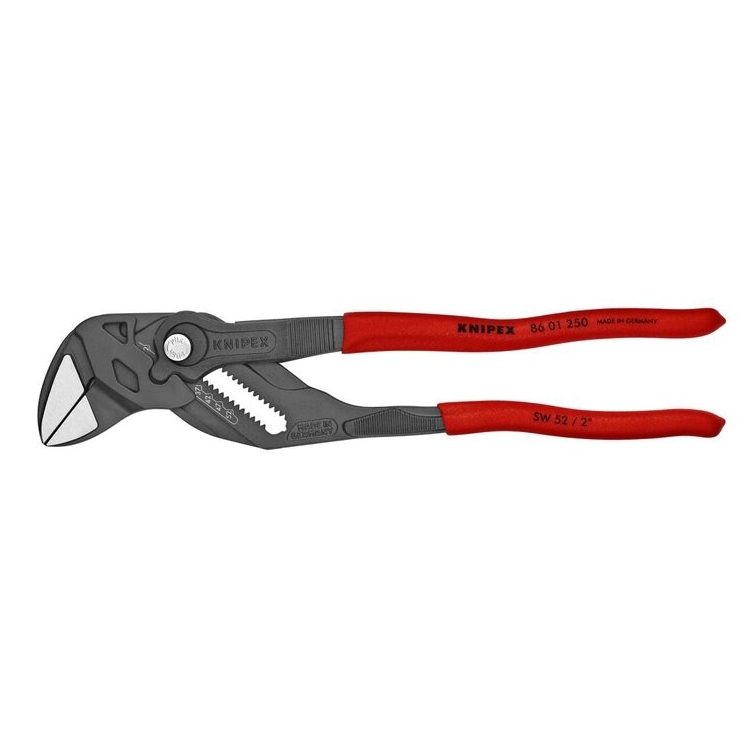 ⬡ Vandens siurblio replės-raktas KNIPEX su fiksavimu 250 mm (8601250, KNIPEX)