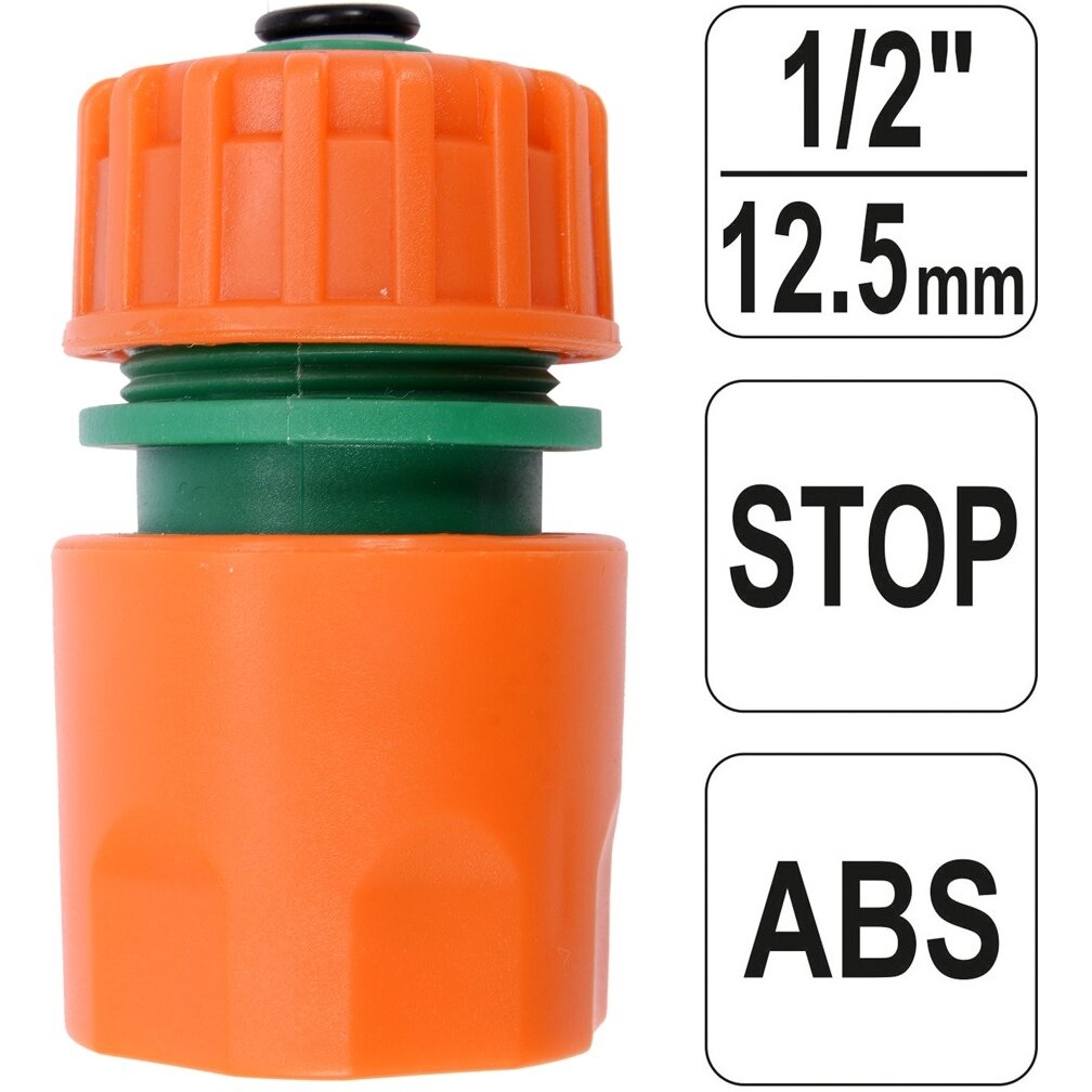 ⬡ Quick stop connector 1/2" (89003)