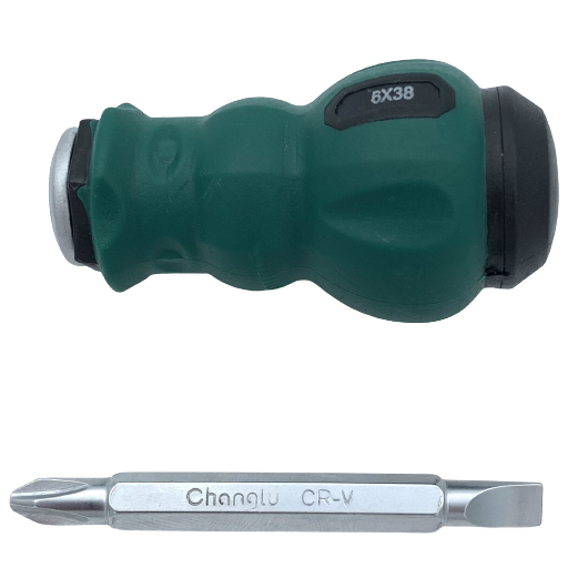 ⬡ Atsuktuvas du viename PH2/6x38 mm (CL501305, CHANGLU TOOLS)