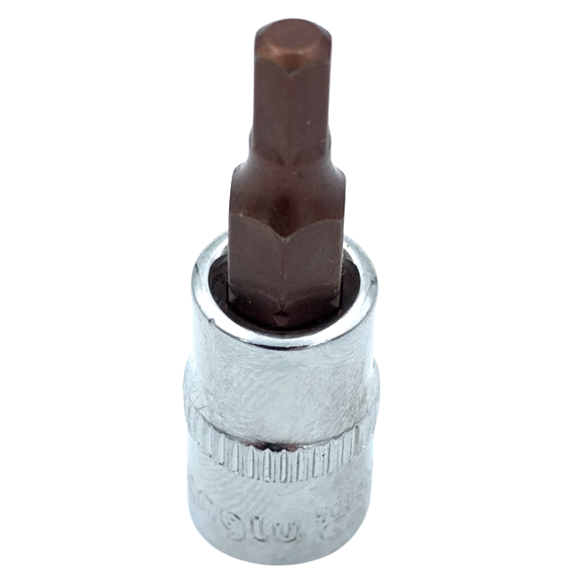 ⬡ 1/4" galvutė su HEX antgaliu 37L 3 mm (CL503603, CHANGLU TOOLS)