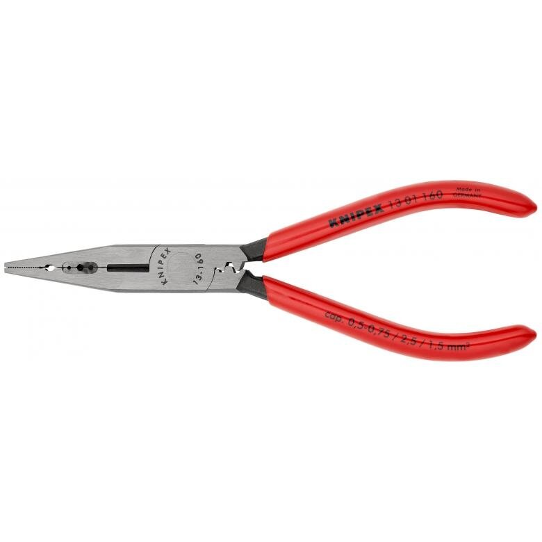 ⬡ Ilganosės elektriko replės 160 mm, KNIPEX (1301160, KNIPEX)