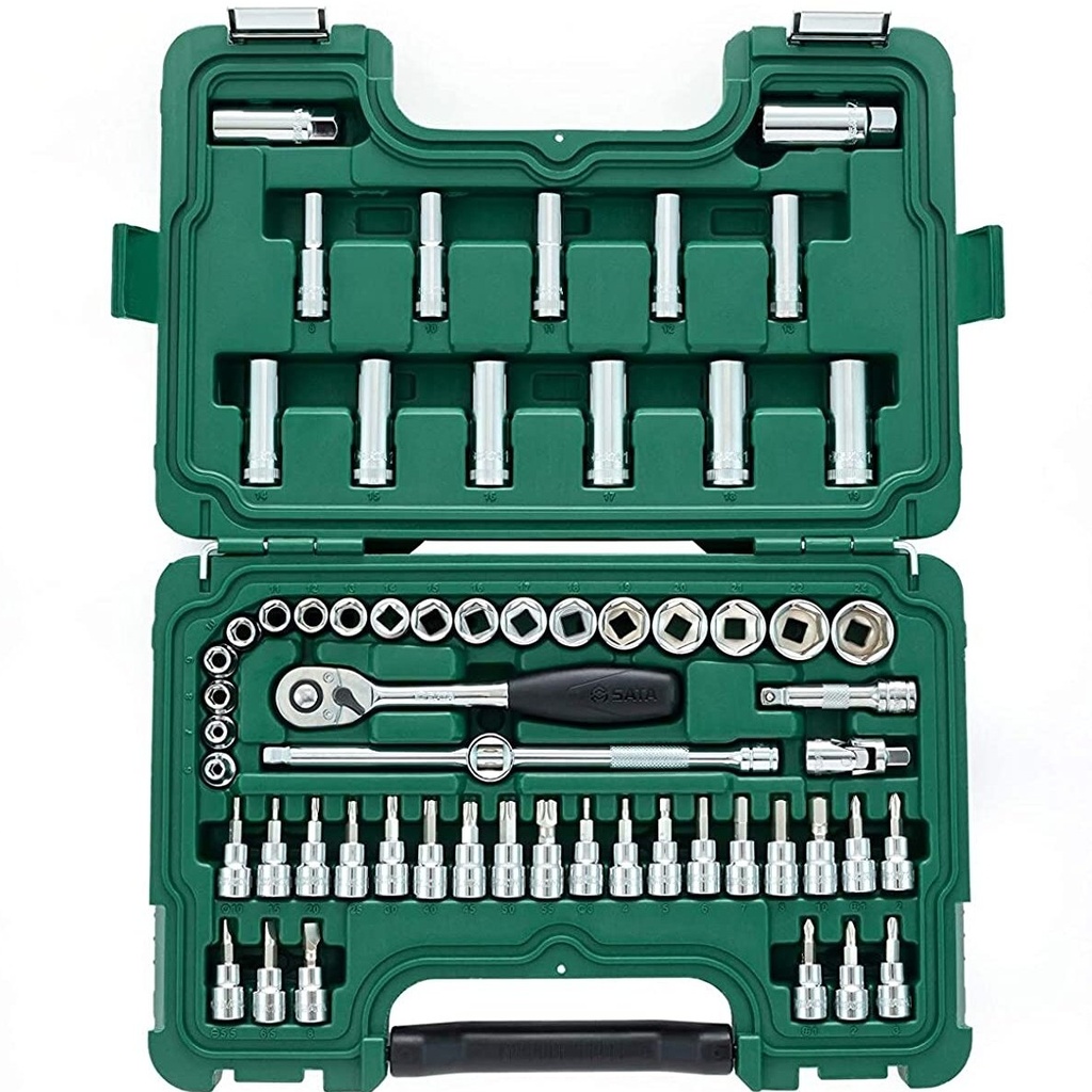 ⬡ 3/8" Dr. Socket set 60pcs (ST09004SJ, SATA)