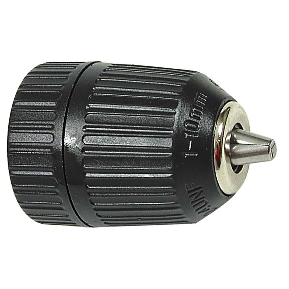 ⬡ Keyless drill chuck 1-10 mm, 3/8 in.-24 UNF (79570, VOREL)