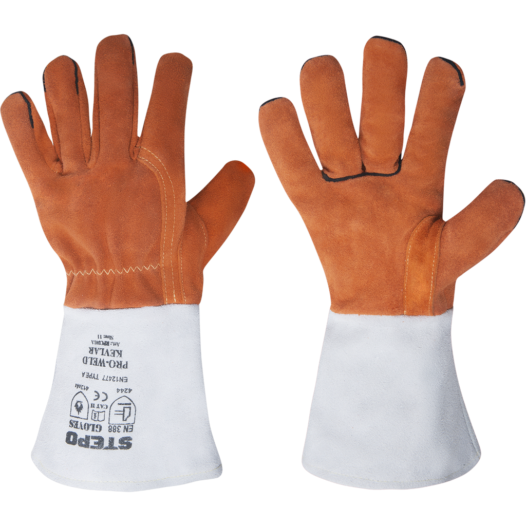⬡ Suvirintojo pirštinės (11 dydis) PRO-WELD KEVLAR (RPC001A)