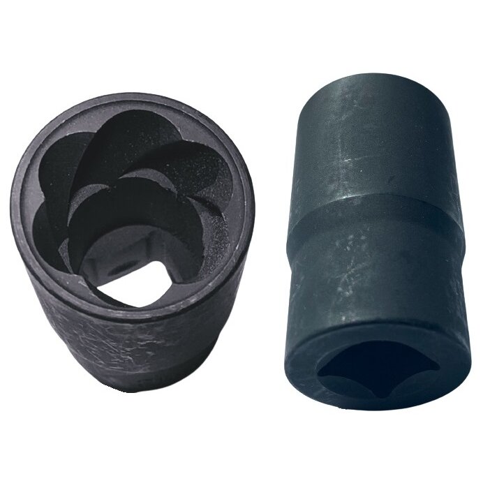⬡ Twist socket for damaged wheel nuts 1/2" Dr. 23mm (AT806023, ELLIENT TOOLS)
