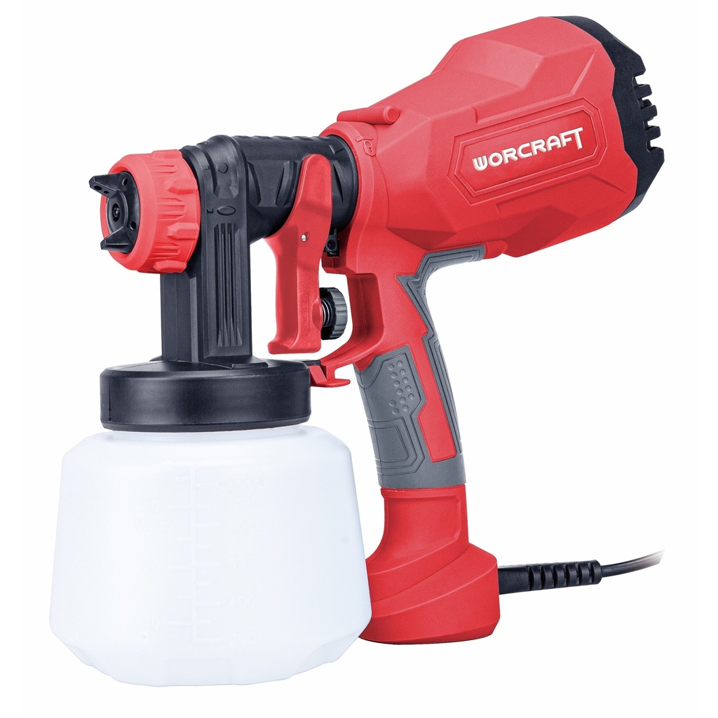 ⬡ Electric paint sprayer Ø1.8mm, Ø2.6mm 400W (SG041000, WORCRAFT)
