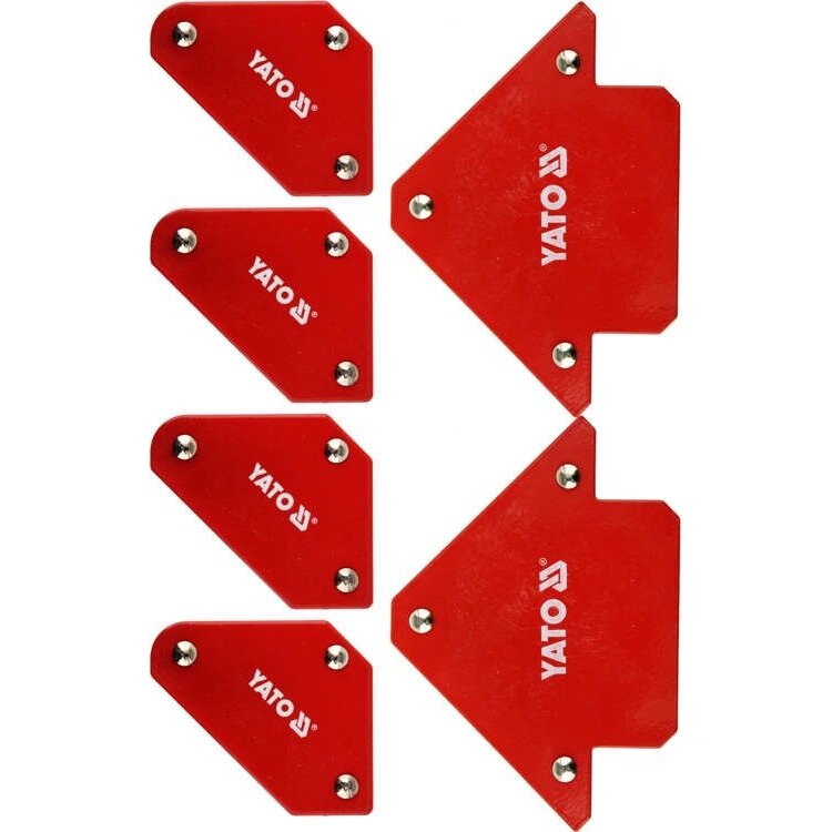 ⬡ Magnetic welding holder set (6pcs)(45°-90°-135°) (YT08678, YATO)