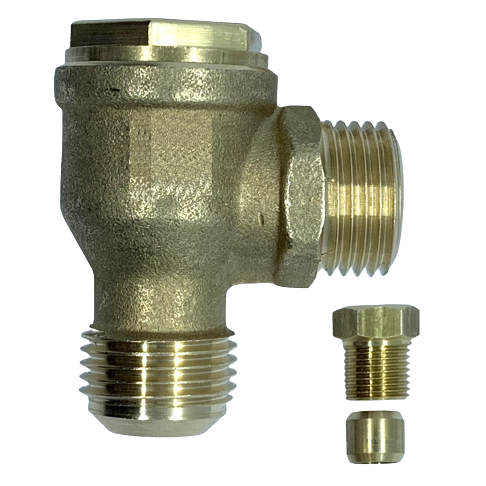 ⬡ Non-return valve 1/2 col. x 1/2 col. (27VM1212, OMG GHIOTTO)