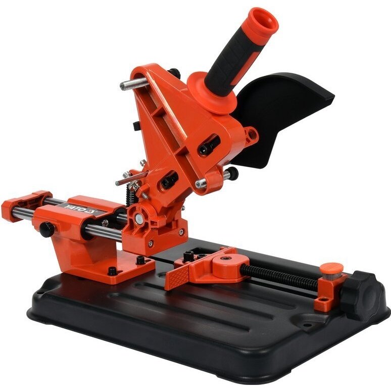 ⬡ Angle grinder stand 115/125mm with feeder/angle cutting function (YT82972, YATO)