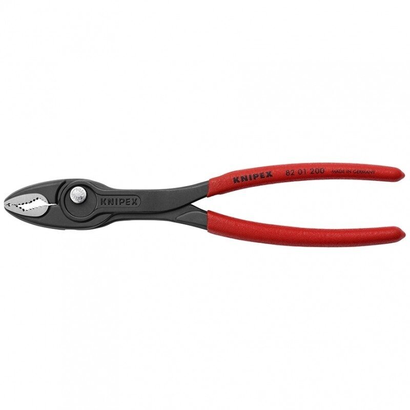 ⬡ TwinGrip slip joint pliers with locking 200mm (8201200, KNIPEX)