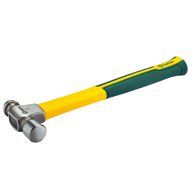 ⬡ Ball pein hammer 0.454 kg with fiberglass handle (S92302, SATA)