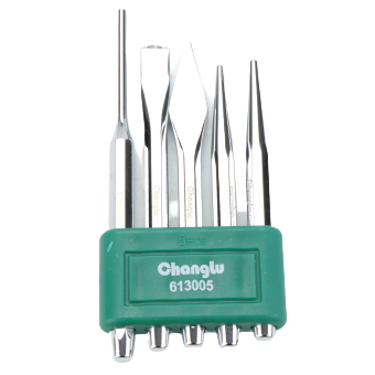 ⬡ Kaltų ir kernerių rinkinys 5 vnt. (CL613005, CHANGLU TOOLS)