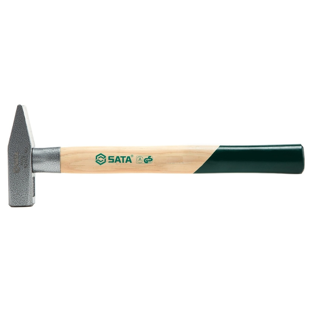 ⬡ Engineer hammer with wood handle with protection 0.4kg, L=320mm (S92403, SATA)