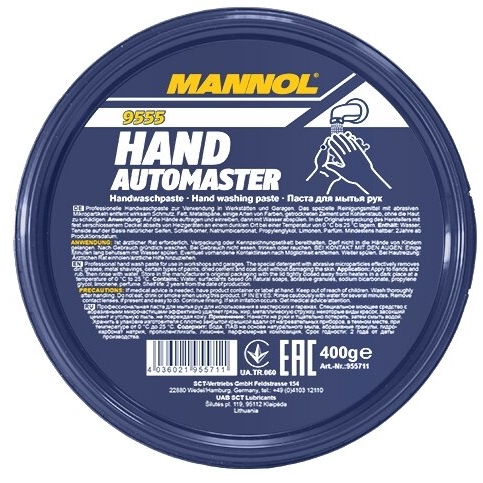 ⬡ MANNOL Hand Automaster hand washing paste 400ml (9555, MANNOL)