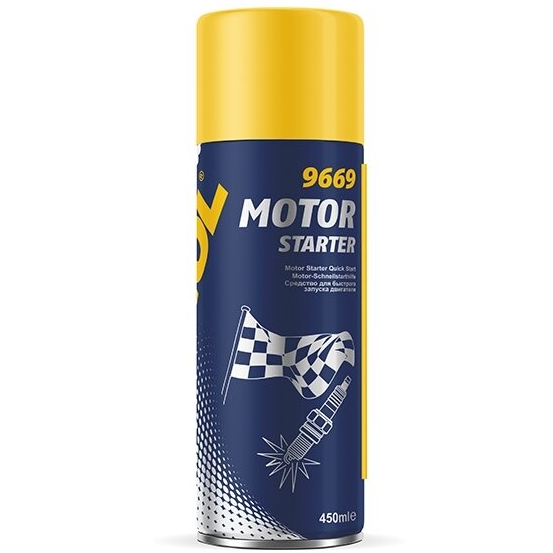 ⬡ Engine Starting Fluid Motor Starter MANNOL 450 ml (9669, MANNOL)
