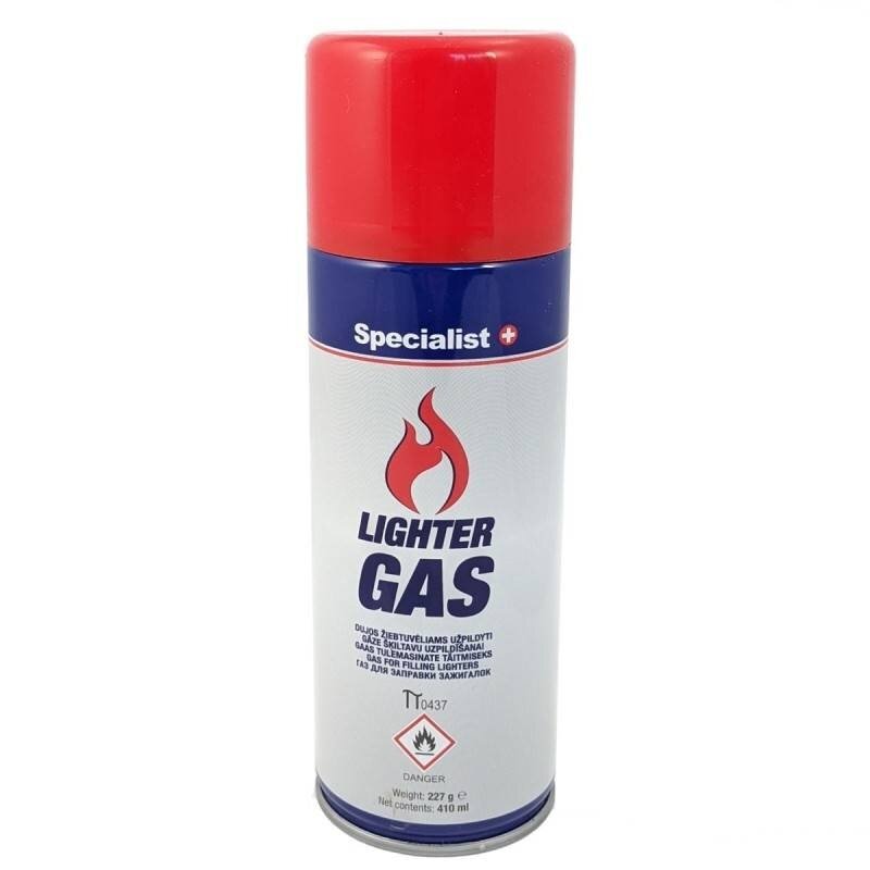 ⬡ Butane gas for refilling lighters, 227 g (68006, SPECIALIST+)