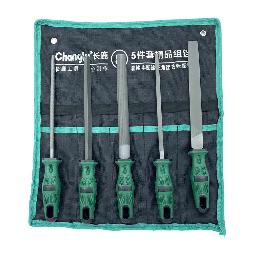 ⬡ Plieninių dildžių rinkinys, 5 vnt., 200 mm (CL612661, CHANGLU TOOLS)
