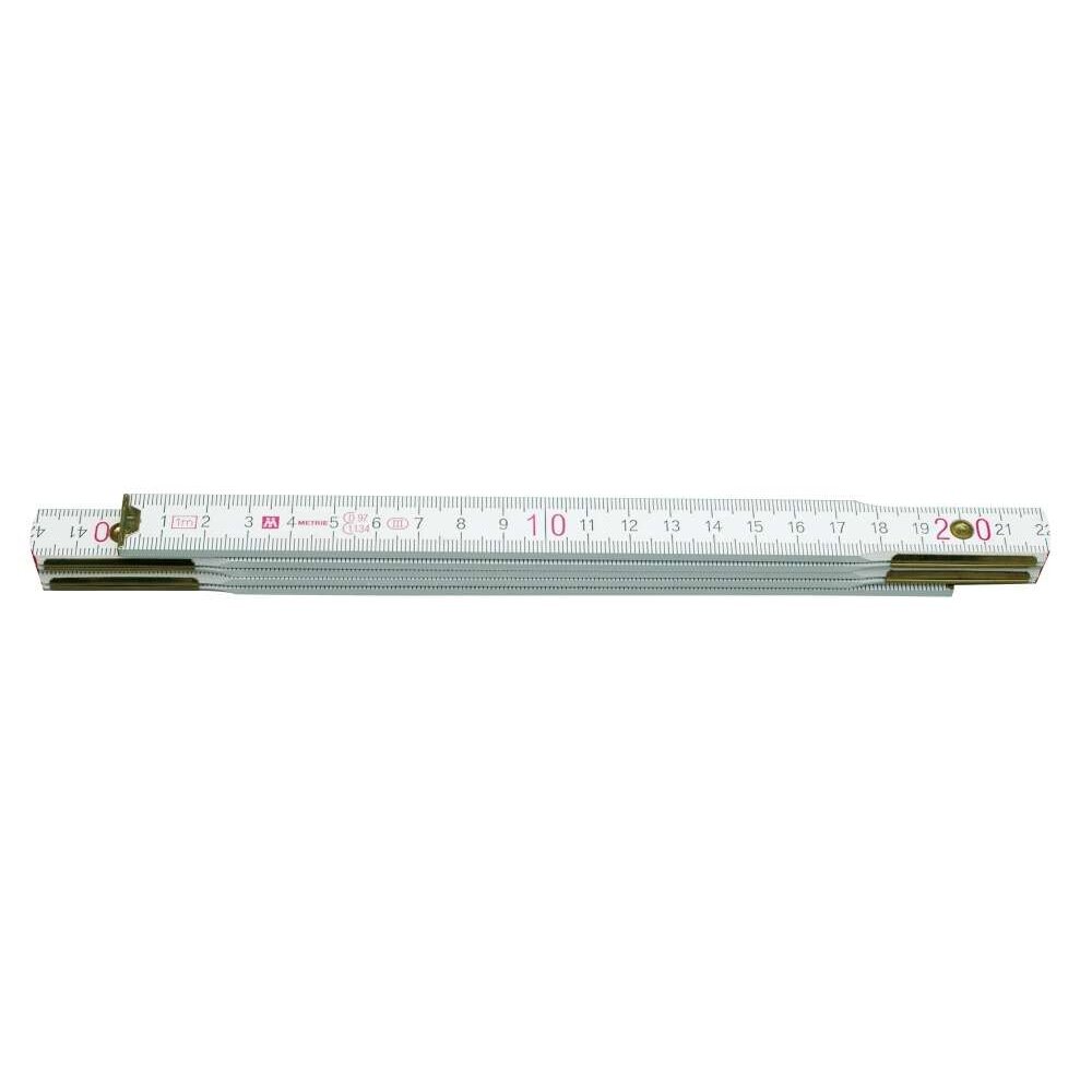 ⬡ Wooden folding rule 1 m (15005, VOREL)